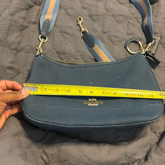 Coach Soft Denim Crossbody - Picture 6 of 8